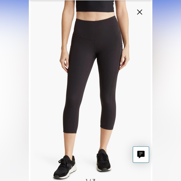 Z by Zella High Waist Crop Legging - Picture 1 of 11